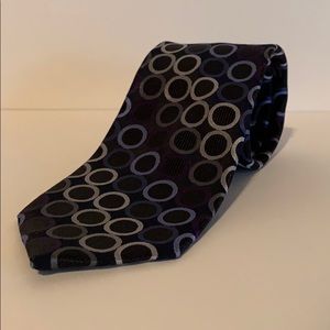 Micheal Kors Circle Blue Men’s Necktie